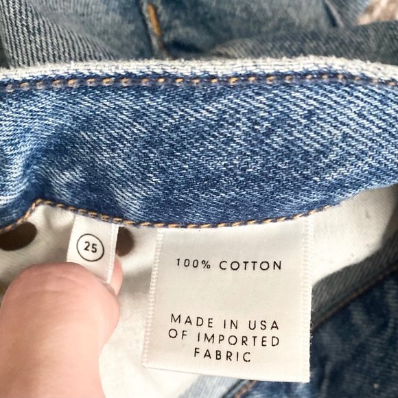 GRLFRND Karolina Distressed High Rise Skinny Leg Jeans in A Little More Love - Picture 11 of 12